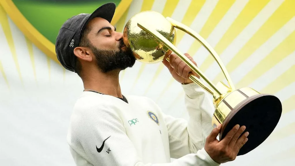 Virat Kohli gave me the trophy and said 'here, this is for y