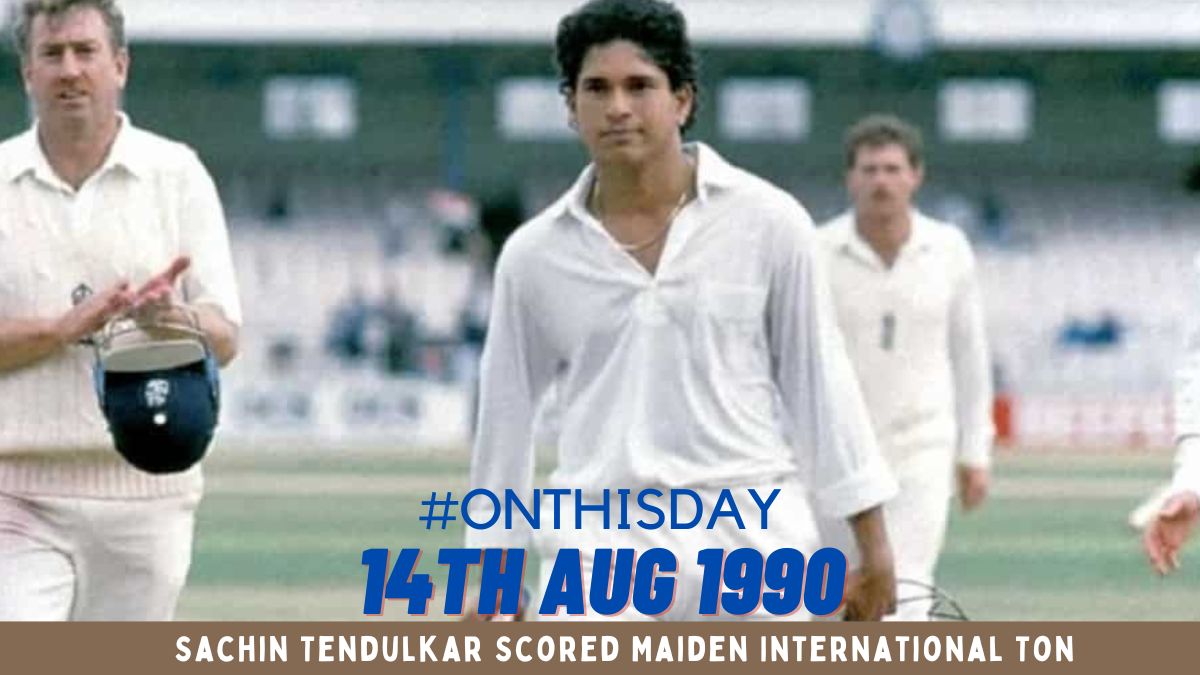 Sachin Tendulkar Scored Maiden International Ton On This Day - Totalcric