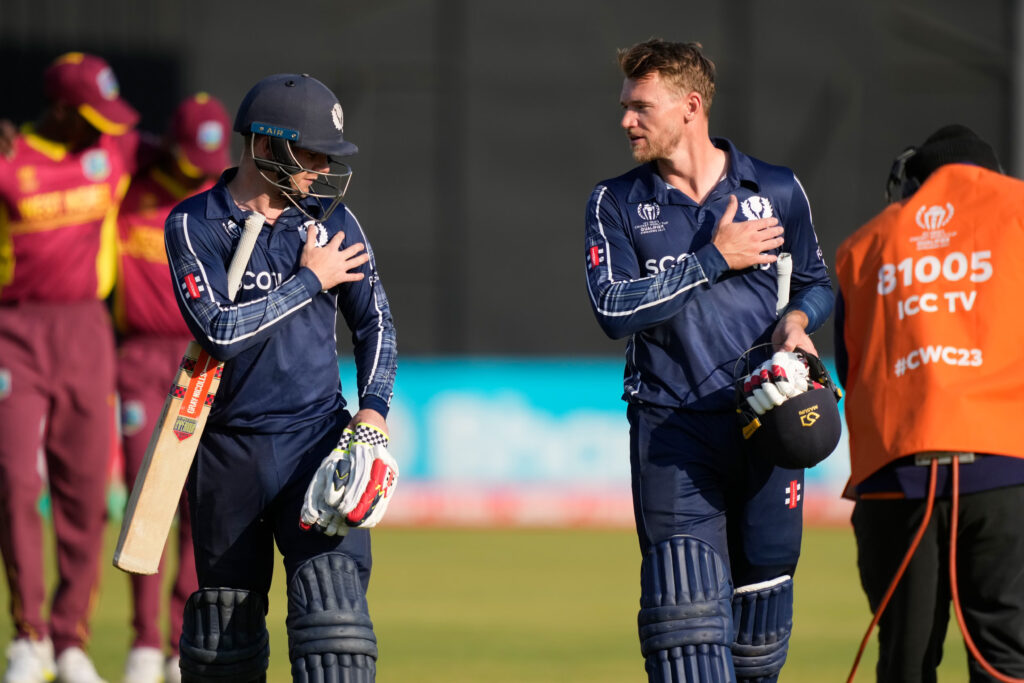 West Indies fail to qualify for men’s Cricket World Cup after Scotland defeat