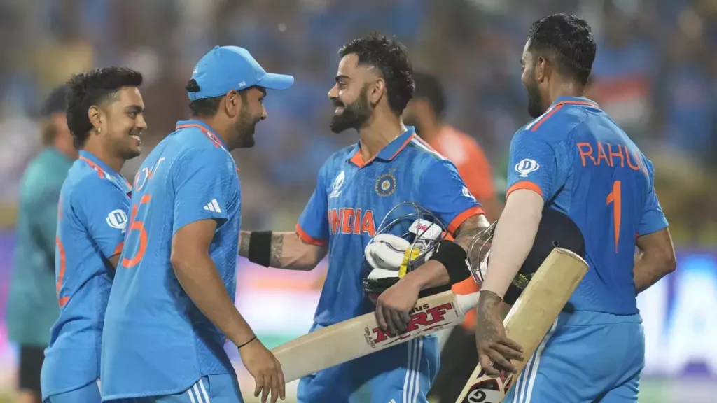 India vs Bangladesh Highlights, World Cup 2023: Virat Kohli finishes with a six and a century as IND win fourth game in a row