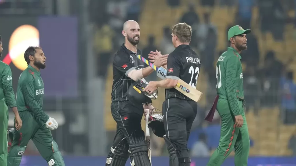 New Zealand vs Bangladesh Highlights, World Cup 2023: Kane Williamson and Daryl Mitchell’s knocks take NZL to a thumping win