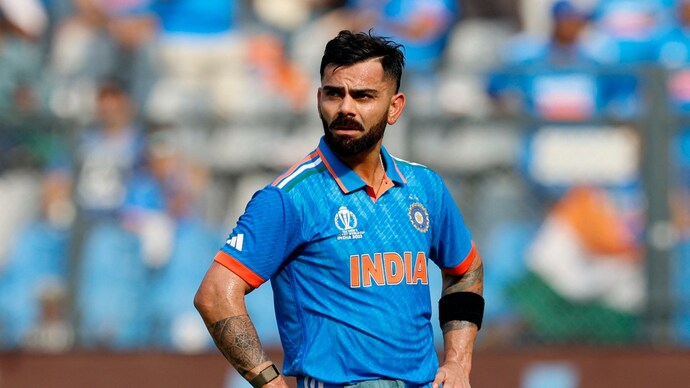 Virat Kohli breaks Sachin Tendulkar's records of most runs and most 50-plus scores in a World Cup; most tons in ODIs