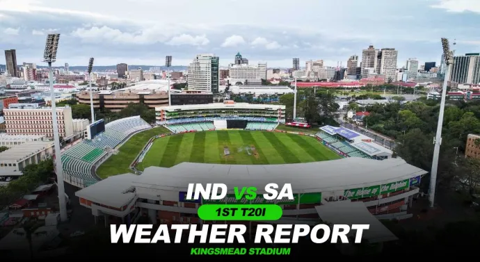 India vs South Africa 1st T20I Durban weather forecast: Will rain frustrate players, fans in series opener at Kingsmead?