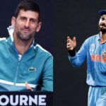 Novak Djokovic and Virat Kohli