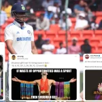IND vs ENG: Fans brutally troll Shubman Gill after he departs for a two-ball duck in Hyderabad Test