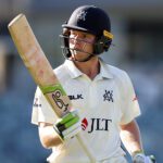 Pucovski able to resume batting after retiring hurt due to helmet blow