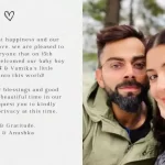 Virat Kohli welcomes second child with Anushka Sharma, Vamika's brother named Akaay