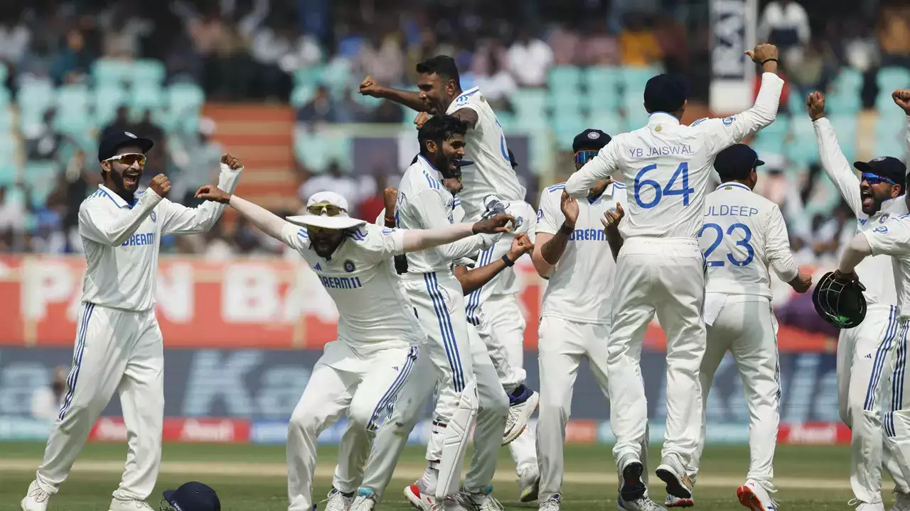 India vs England 2nd Test Day 4: IND win the match by 106 runs, level the series 1-1
