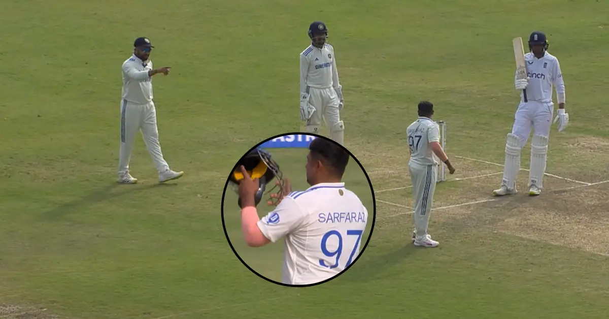 Rohit Sharma schools Sarfaraz Khan
