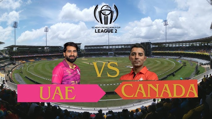 UAE Vs Canada, ICC Men's Cricket World Cup League 2 Live Streaming: When, Where To Watch On TV And Online