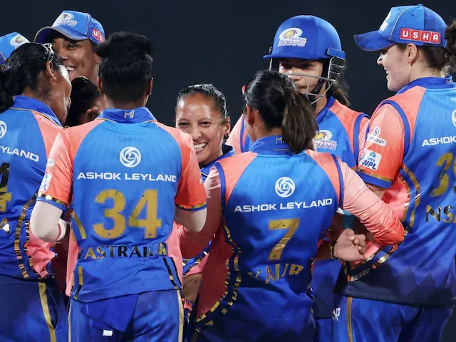 UP Warriorz vs Mumbai Indians: The Mumbai Indians had a great bowling performance, easily taking out the UP Warriorz batting lineup.