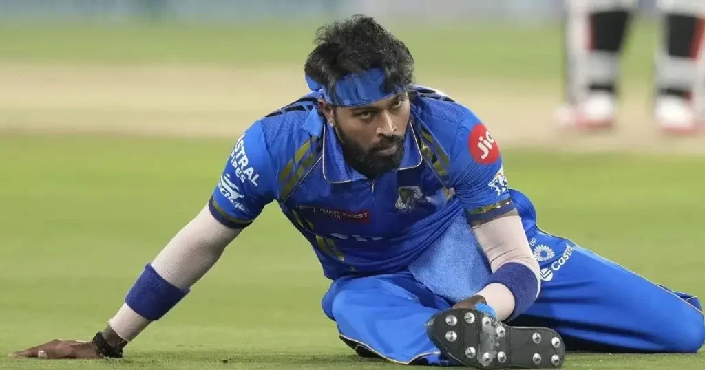 Hardik Pandya 'Cold Stare' To Nandre Burger After Thrashing Him In MI vs RR