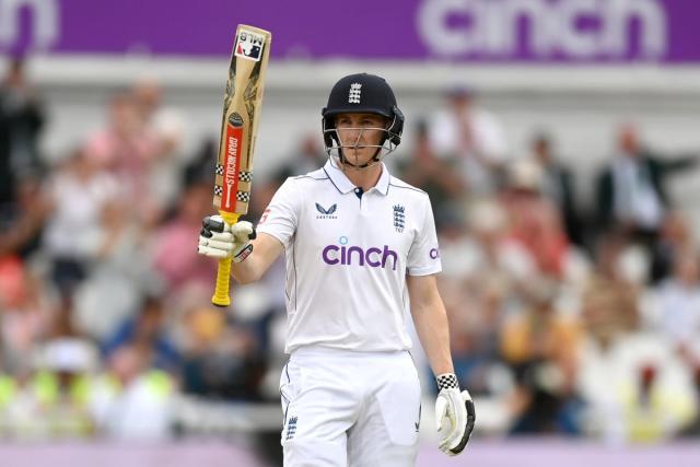 Harry Brook's Unbeaten Fifty Steers England to Strong Position Against West Indies at Stumps on Day 3