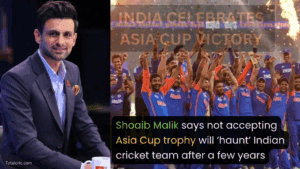 Shoaib Malik says not accepting Asia Cup trophy will ‘haunt’ Indian cricket team after a few years