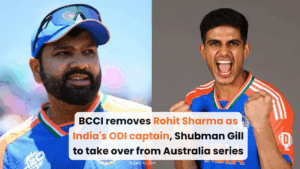BCCI removes Rohit Sharma as India's ODI captain, Shubman Gill to take over from Australia series