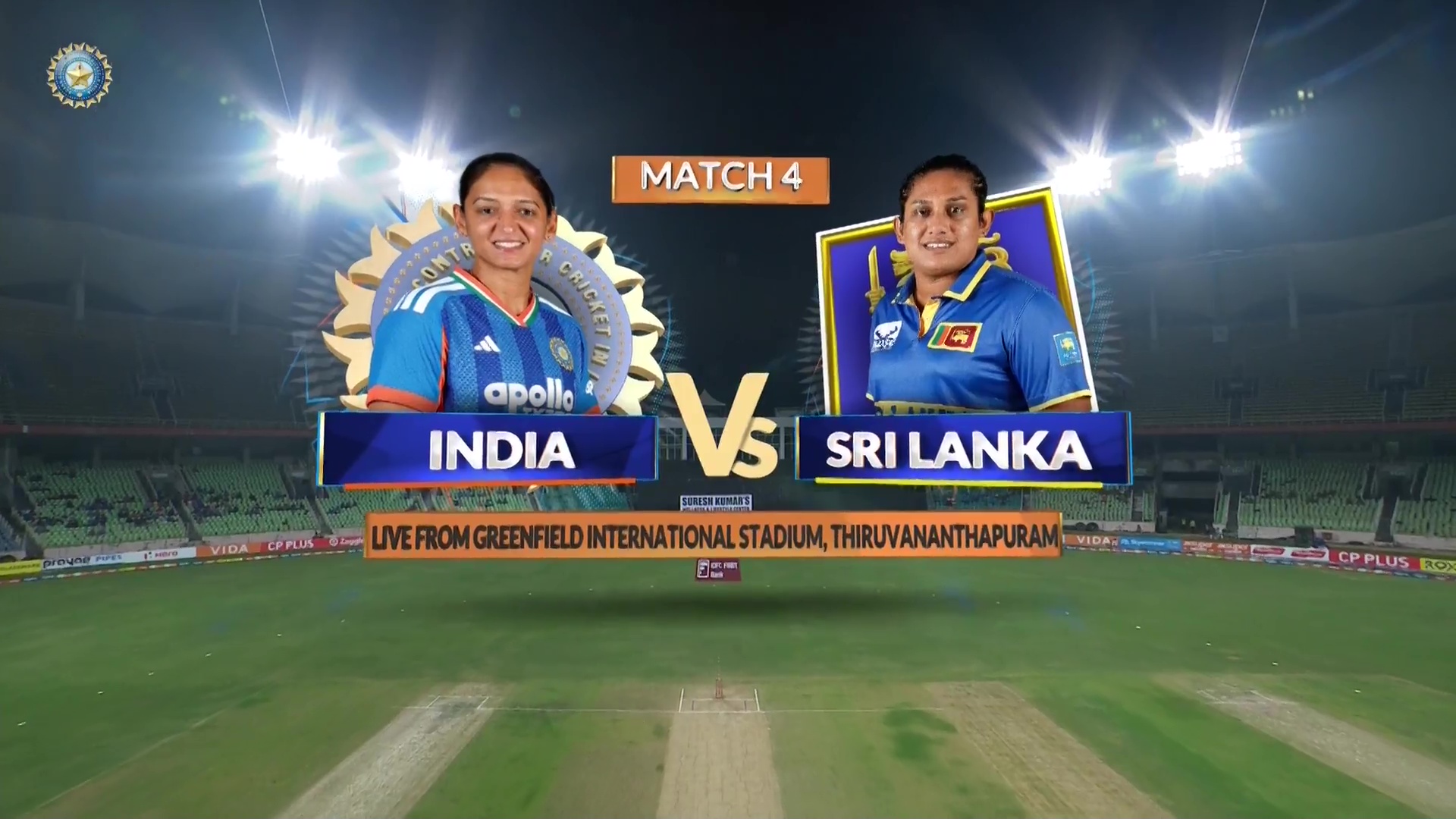 India Women vs Sri Lanka Women 4th T20I