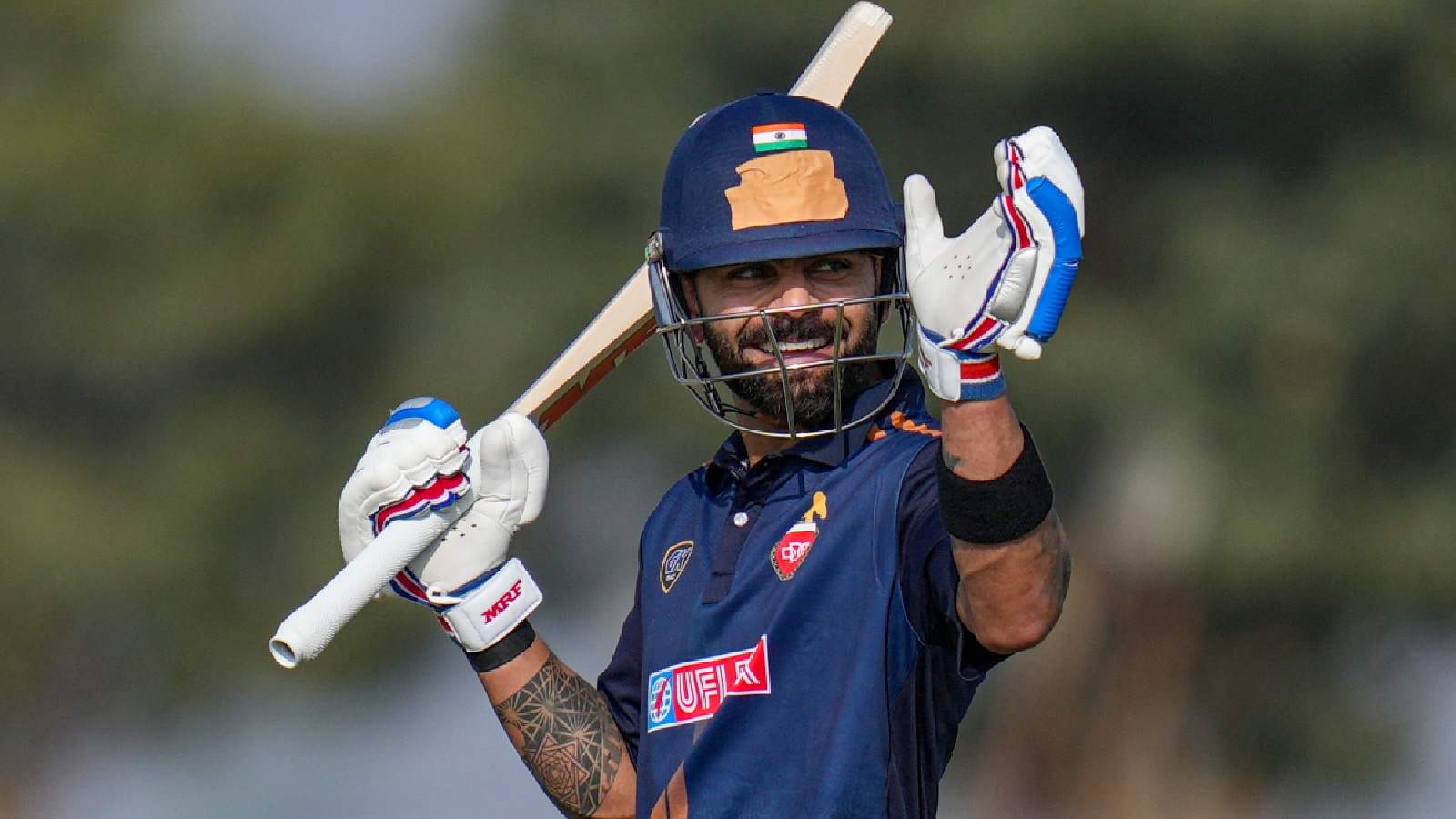 Virat Kohli Hits an A-Class Century on Vijay Hazare Trophy Return