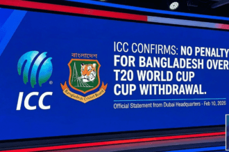 ICC Confirms: No Penalty for Bangladesh Over T20 World Cup Withdrawal
