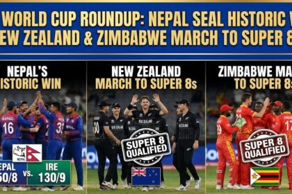 Dipendra Singh Airee celebrating his half-century for Nepal at the Wankhede Stadium.