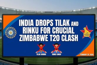 Indian cricketer Sanju Samson putting on his batting helmet and walking onto the pitch.