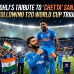 Sanju Samson receiving the Player of the Tournament award at the 2026 T20 World Cup final.